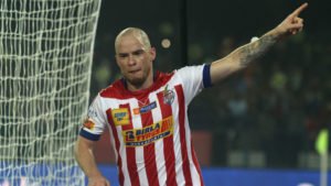 Iain Hume of Atletico de Kolkata 