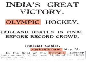 india-victory-holland-media-headline