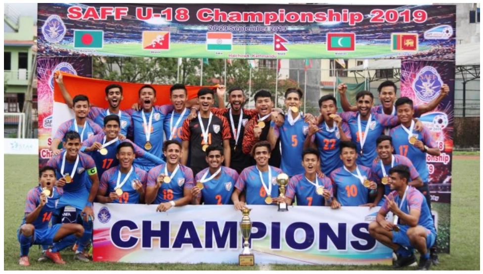 saff-u18 2019 champions